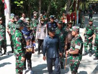 Kapolres Kulonprogo Hadiri Penutupan TMMD Kodim 0731 Kulonprogo