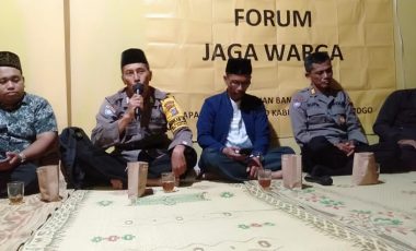 Polsek Sentolo Laksanakan Sambang  Forum Jaga warga