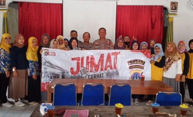 JUMAT CURHAT POLSEK WATES BERSAMA WARGA KALURAHAN KARANGWUNI TAMPUNG ASPIRASI MASYARAKAT